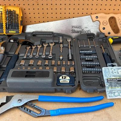 Assortment Of Hand Tools & Accessories-Dewalt, Craftsman