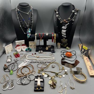 Fun And Funky Costume Jewelry Lot