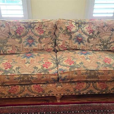 Tapestry Fabric Sofa Couch 