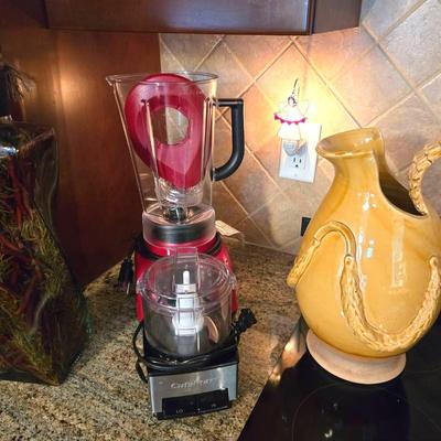 Kitchen Aid Blender, Cuisinart Chopper, Italian Pitcher +