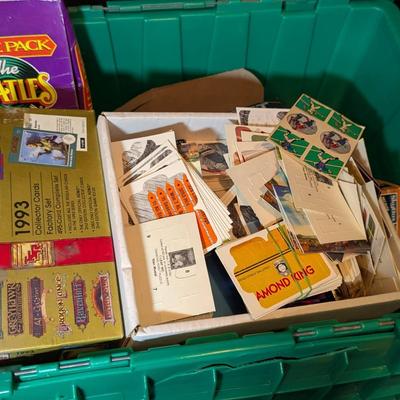 Mystery Bin of Misc Action Cards - Beatles, D&D, & More 