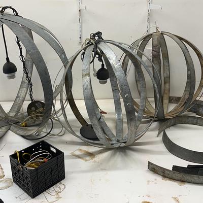 Lamp Project-3 Metal Spheres