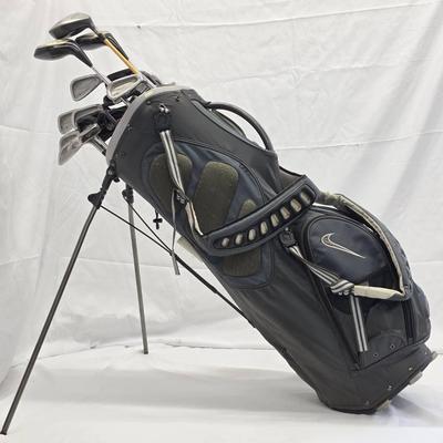 Nike Golf Stand Bag And Irons