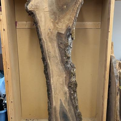 Live Edge Wood Slab Long #3