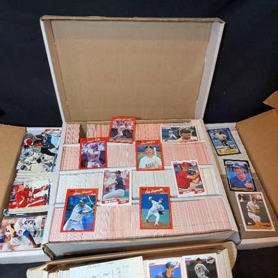 Four Boxes of Baseball Cards and Some Hockey Late 1980s - Early 1990s