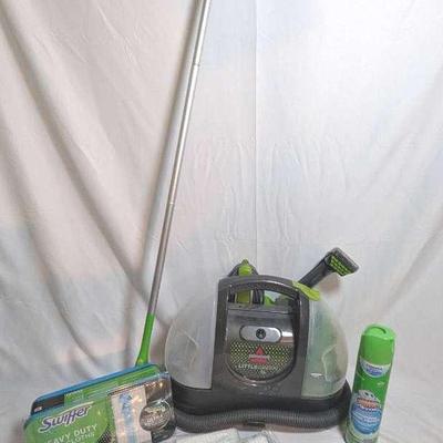 Bissell Vacuum, Swiffer, and Supplies 