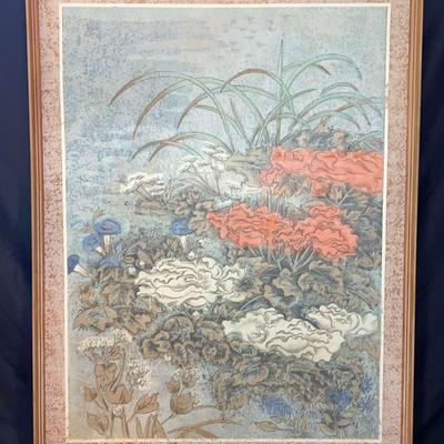 Large Floral Painting