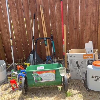 Garden Tools And Sprays