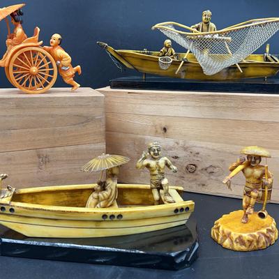 Vintage Japanese Celluloide Figurines