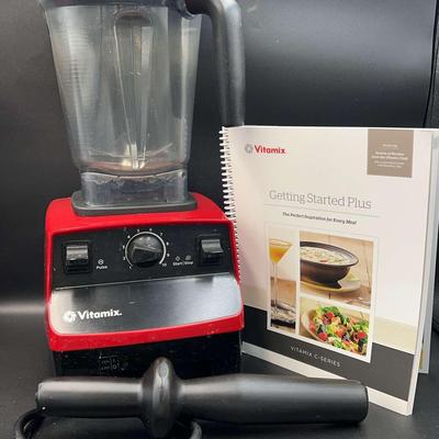 Red Vitamix 