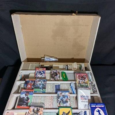 Mystery Box of 1990s Football Trading Cards