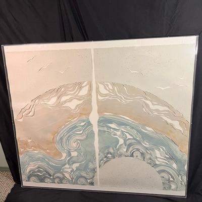 Oversized Abstract Wall Art