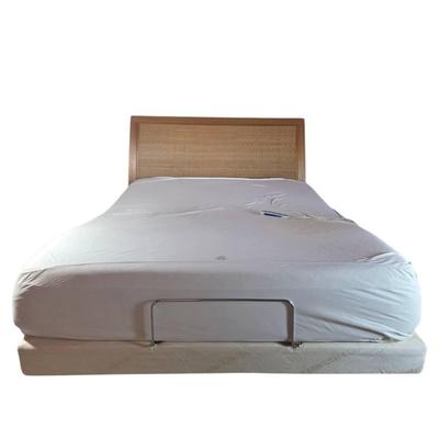 Adjustable Queen Tempur-Pedic Bed, Headboard & Matching Nightstands