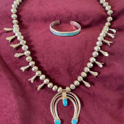 Squashblossom necklace