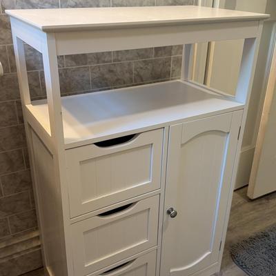 Small White Cabinet