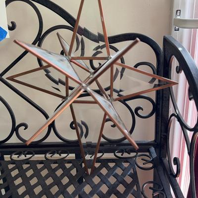 Large Glass Moravian Star