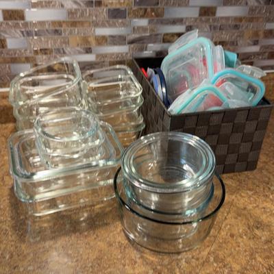 Glass Storage Containers W/ Lids