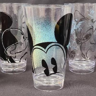 Looney Tunes And Disney Character Glasses And Cups