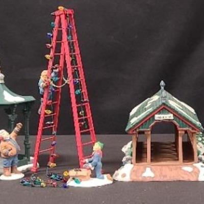 Heritage Village Collection "Two Rivers Bridge" "Town Tree Trimmers" & More Department 56
