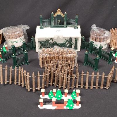 "Village Wrought Iron Gate/Fence Extensions" And More, Heritage Village Accessories By Dept. 56