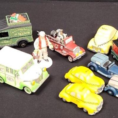 Heritage Village Collection Cars Holiday Decorations Department 56