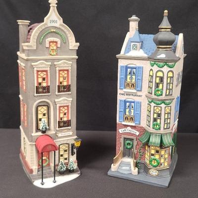 "Cafe Caprice French Restaurant" And "Pickford Place" Christmas In The City By Dept. 56
