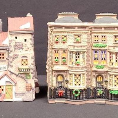 "Mulberrie Court" & "Fagin's Hide-A-Way" Dickens' Village Series, Dept 56