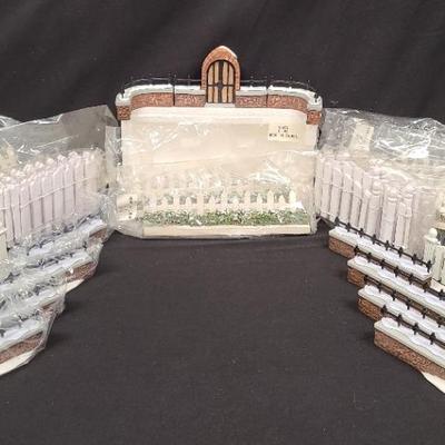 "Village Picket Fence" And "Churchyard Gate/Fence Extensions" By Dept. 56 And More