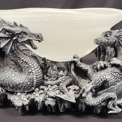 Dragon's Lair Crystal Bowl A Mythical Masterpiece