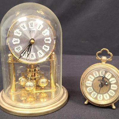 Linden Black Forest And West Germany Anniversary Clock