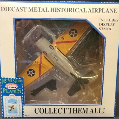 Die-cast Metal Historical Airplane With Stand 