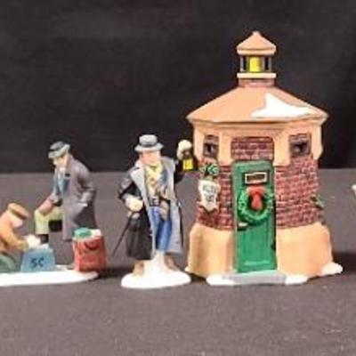 The Heritage Village Collection Set Of 5 Handpainted Porcelain Accessories Department 56