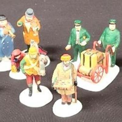 Heritage Village Collection Porcelain Accessories Lot Of 5 Department 56
