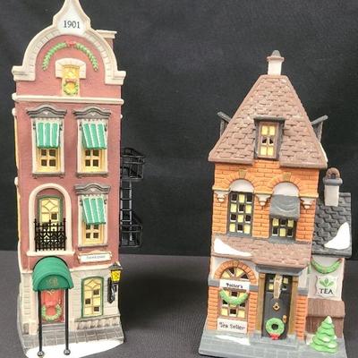 "Potter's Tea Seller" And "Beekman House" Christmas In The City By Dept. 56