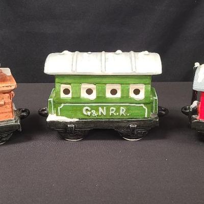 "G & N R. R." Snow Village Train Set by Dept. 56 