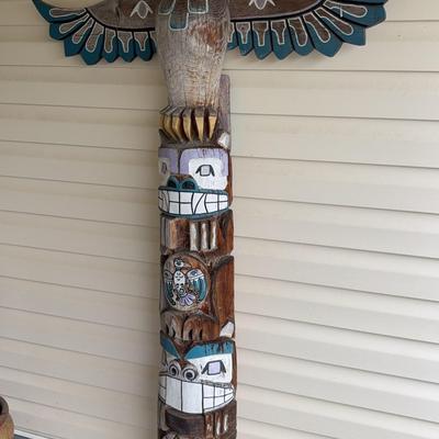 Totem Pole 6 Feet Tall 