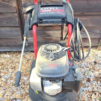 Excell 2500 PSI 2.2 GPM Pressure Washer (Powered By Honda)