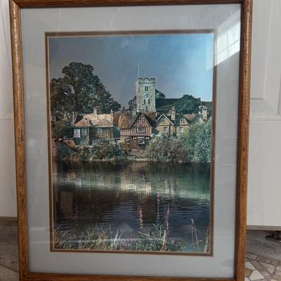 Village Art Print 