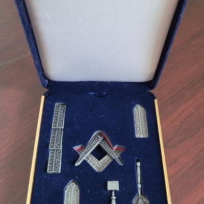 Masonic Miniature Working Tools Set