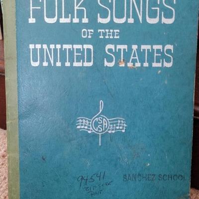 Folk Songs Of The United States 1957 Edition 