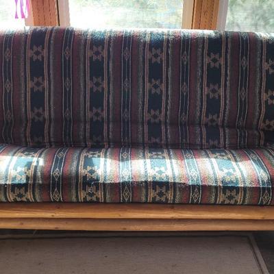 "Log Cabin" Futon 