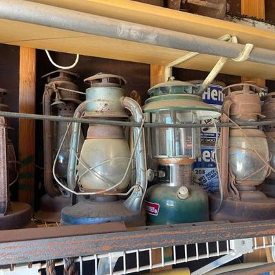 Sale Photo Thumbnail #184: Old lantern collection 