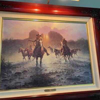 Sale Photo Thumbnail #36: Cowboy art 