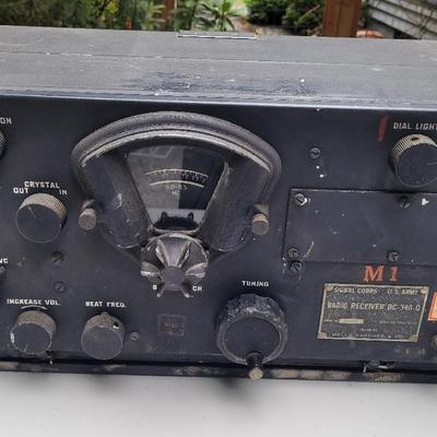 U.S. Army Signal Corps Radio Receiver BC-348-O WWII