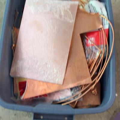 Box Of Copper Bits