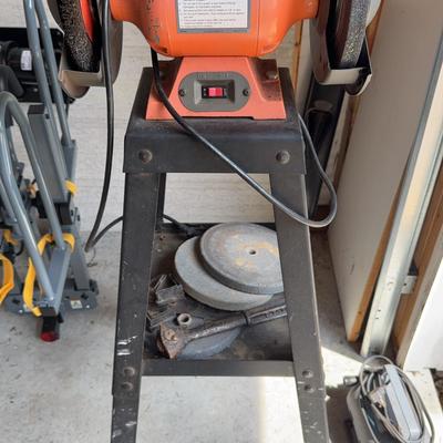 Bench Grinder 8" on Stand