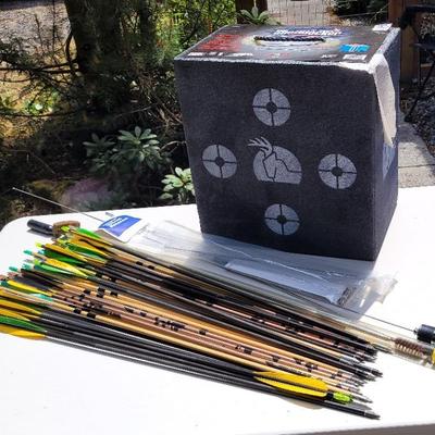 Crossbow Target And Bows
