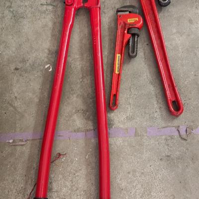 Bolt Cutter And Wrenches