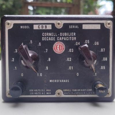 Cornell-Dubilier Decade Capacitor