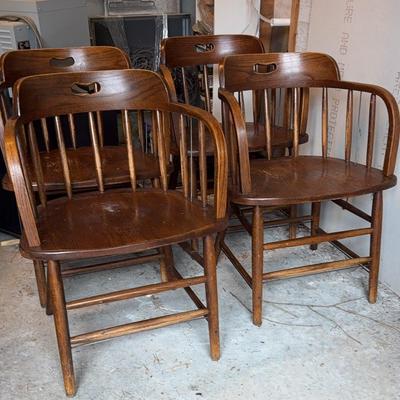 Wood Chairs X6
